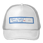 Custom Photo! Worlds Greatest Tuxedo Cat Mesh Hats