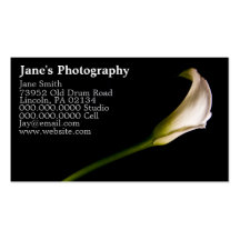 Custom Photography Business Cards
