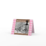 Custom Pink Birthday Party Invitation Card