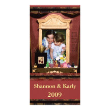Custom Portrait Photo Card