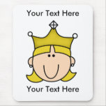 Custom Princess Blonde Mousepad - Customizable