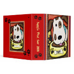 Custom Puppy Dog Photo Binder Scrapbook - Lge.