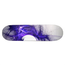 Custom Purple Flame Board Skate Decks