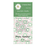 Custom Rack Card, Pink and Green Spa, Health, Hair