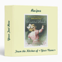 Custom Recipe Binder ~ Olde Tyme Trading Cards
