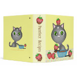 Custom Recipe Cat & Strawberry Fondue Binder