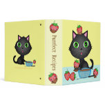 Custom Recipe Cat & Strawberry Fondue Binder