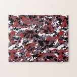 Custom Red Camo Puzzle