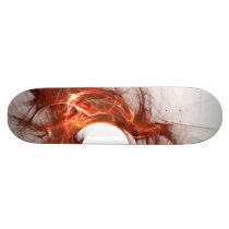 Custom Red Flame Board Skate Board Decks