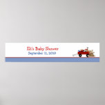 Custom Red Wagon Banner for Jen Print