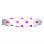 Custom retro Pink Skateboard  customizeable