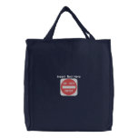 Custom Road Signs Embroidered Bag