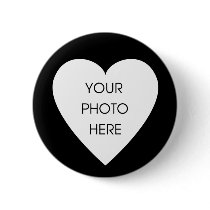 Custom Scribbleprint Heart Border ... - Customized buttons
