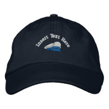Custom Ship Captain Embroidered Hat