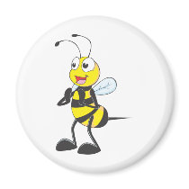 Custom Shirts : Clapping Hands Bee Shirts Refrigerator Magnet