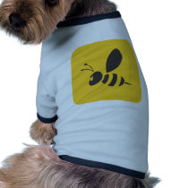 Custom Shirts :  Elegant Bee Icon Shirts Pet T Shirt