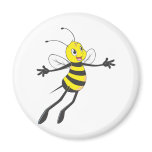 Custom Shirts : Flying Bee Shirts Refrigerator Magnet