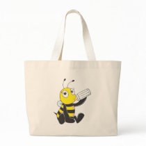 Custom Shirts : Happy Baby Bee Shirts Canvas Bag