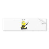 Custom Shirts : Happy Baby Bee Shirts Bumper Sticker