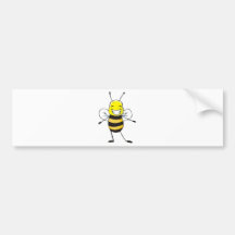 Custom Shirts : Happy Bee Shirts Bumper Stickers