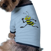 Custom Shirts : Running Jumping Bee Shirts Doggie Shirt
