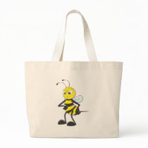 Custom Shirts : Waiting Irritated Bee Shirts Tote Bag