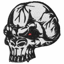 Custom Skull Embroidered Shirt