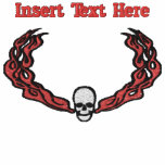 Custom Skull Embroidered Shirt