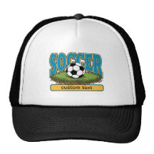 Custom Soccer Mesh Hat