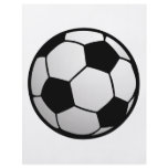 Custom SoccerBall for soccer Teams and Soccer Fans Flyer Design