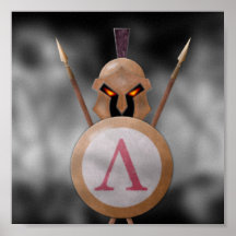 Custom Spartan Canvas Posters