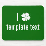 Custom St. Patricks Day Mouse Mat