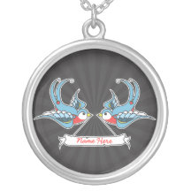 Custom Swallows Custom Necklace