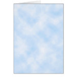 Custom Template: Blue Sky With Clouds Cards