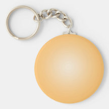 Custom Template: Gradient Radial Orange White Key Chain
