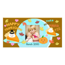 Custom Thanksgiving / Holiday Photo Card
