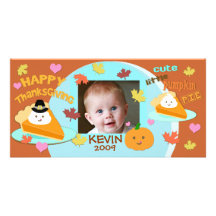 Custom Thanksgiving / Holiday Photo Card