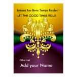 Custom Throw Card  fleur de lis Business Card Template