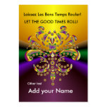 Custom Throw Card fleur de lis Business Card