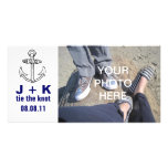 Custom Tie the Knot photo cards