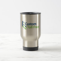 Custom Toll Free Coffee Time Mug