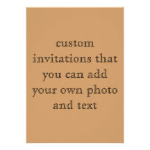 Custom Two Sided Invitation
