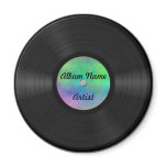 Custom Vinyl Record Magnet