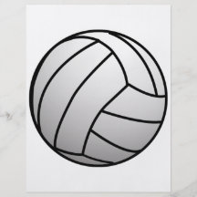 Custom VolleyBall Sports Product Flyer