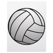 Custom VolleyBall Sports Product Letterhead