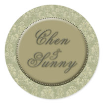 Custom Wedding Envelope seal Sticker
