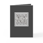 Custom Wedding logo notecard