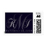 Custom Wedding Monogram Postage