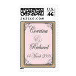 Custom Wedding postage for March 2009