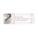Custom Wedding Shower Return Address Labels